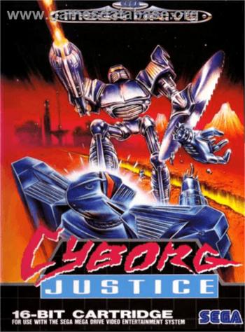 Cover Cyborg Justice for Genesis - Mega Drive